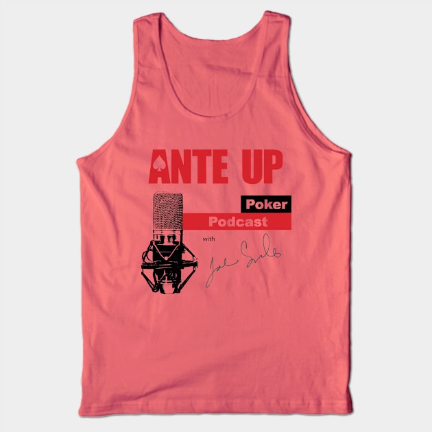 Ante Up Poker Podcast Tank Top by Ante Up Poker Media